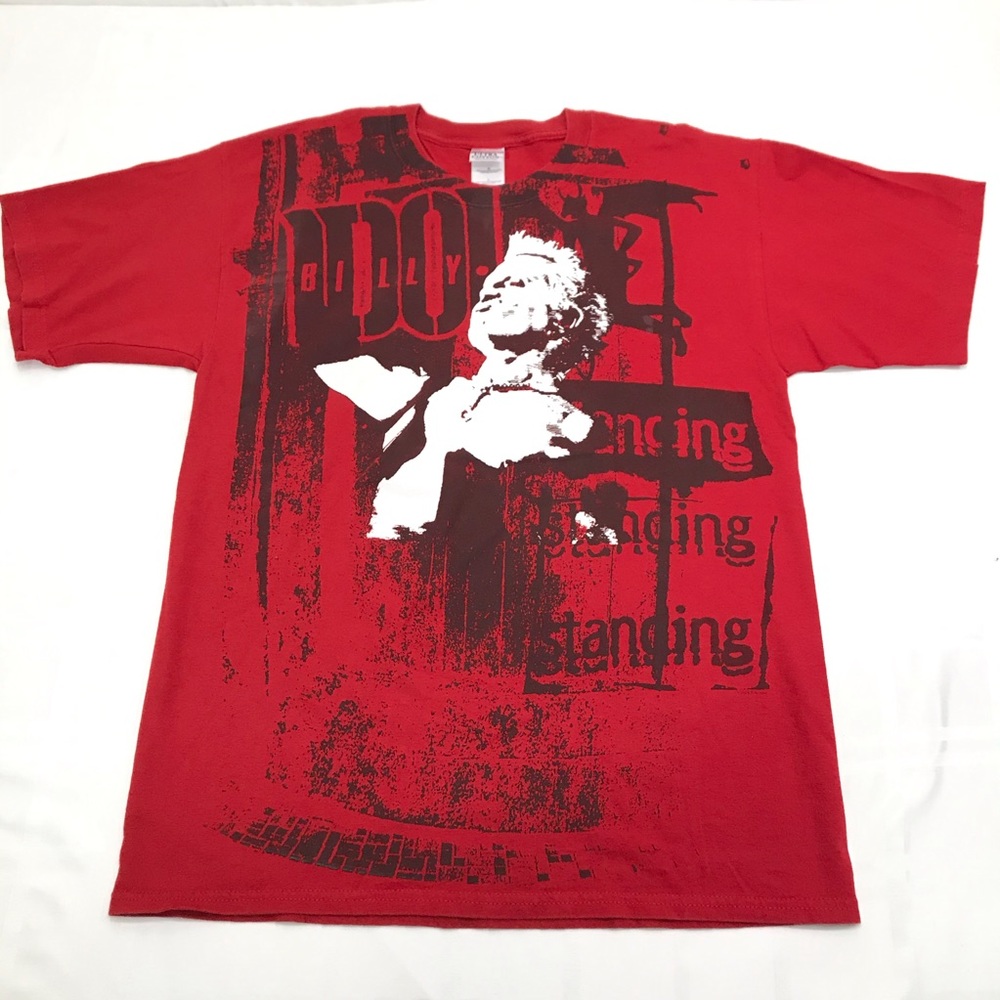 Vintage Billy Idol Standing Tour T Shirt 2005 Size Large